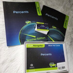 Pearson Math Navigator Percents Bundle Set